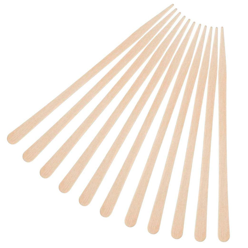 1200 Pack Wooden Waxing Sticks Wax Spatulas Sticks Small Wax Applicator Sticks Wood Craft Sticks Spatulas Applicator for Hair Eyebrow Nose Removal (Without Handle)