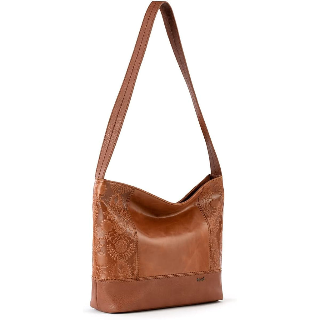 The Sak De Young Hobo Bag - Premium Leather Women's Handbag for Everyday & Travel - Durable, Large Purse With Zipper Pocket
