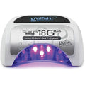Gelish 18G Plus LED Light - 36W Professional LED Curing Lamp with Comfort Cure™ Technology, 60-Second Setting, Removable Magnetic Tray, SafeLight™, Pedicure Friendly, Acetone Resistant