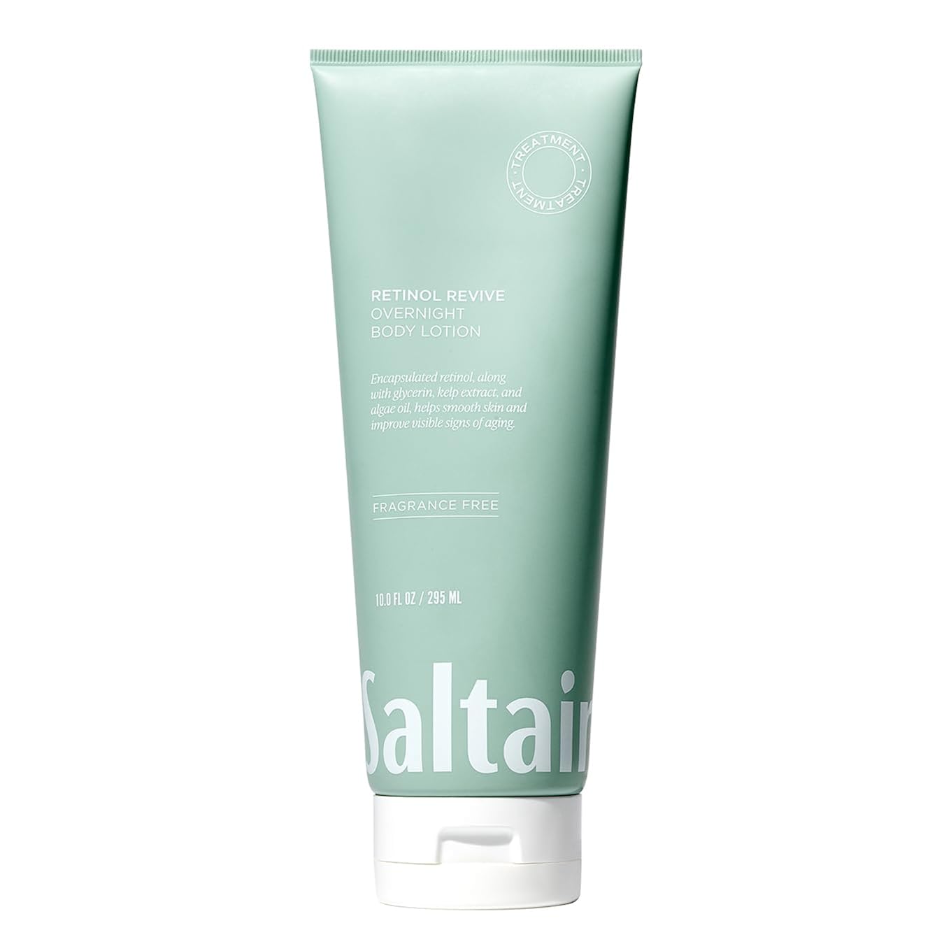 Saltair Retinol Revive Night Lotion – Dual-Action Retinol Body Lotion For Smoother, Firmer Looking Skin – Hydrating Moisturizer With Kelp, Allantoin & Glycerin – 10 Oz Pump Bottle