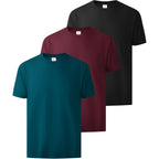 Zity 3 Pack Men'S T-Shirts Cotton Crew Neck Basic Tee Short Sleeve Soft Casual Shirts Summer Tops