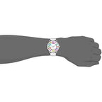 Bisley Watch for Women Big Face Colorful Arabic Numeral Easy to Read Soft Silicone Strap Watch