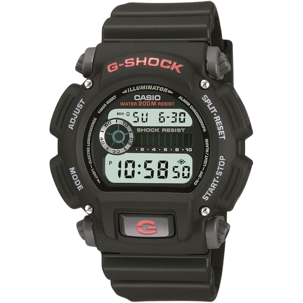 Casio Dw9052 Series | Men’S Digital Watch | G-Shock | 1/100 Sec Stop Watch | Countdown Timer | Led Light | 200M Wr | Shock Resistant | Multi Alarm | Auto Calendar | Dual Time | 2 Yr Batt