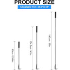 Crack Weeder, Stainless Steel Manual Crevice Weeding Tool, Long Handle Weed Grabber Remover, L-Shaped Manual Weeder Puller, Durable Crevice Weeding Tool For Sidewalk Garden Patio Lawn