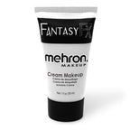 Mehron Makeup Fantasy Fx Cream | Water Based Halloween Makeup | White Face & Body Paint For Adults 1 Fl Oz (30Ml) | Made In The Usa
