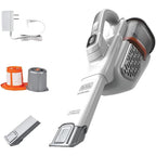 Black+Decker Dust Buster Hand Held Vacuum Cordless Rechargeable, Portable Vacuum For Car, Extended Runtime, Powerful Suction, Extra Long Crevice Tool, Advancedclean+ (Hhvk320J10)