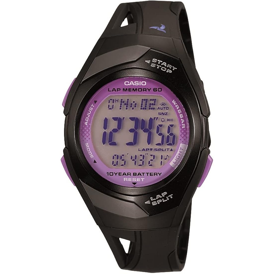Casio Str300 Series | Classic Dive Style | 50M Wr | 1/100 Sec Stop Watch With 60 Lap Memory | Countdown Timer | Multi Alarm | Dual Time | Led Light | Auto Calendar | 10 Year Battery