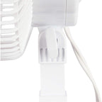 Hurricane Classic Clip Fan With Tilt, 2 Speeds, White, 6In | Portable Mini Desk Table Fan For Home, Office Or Travel