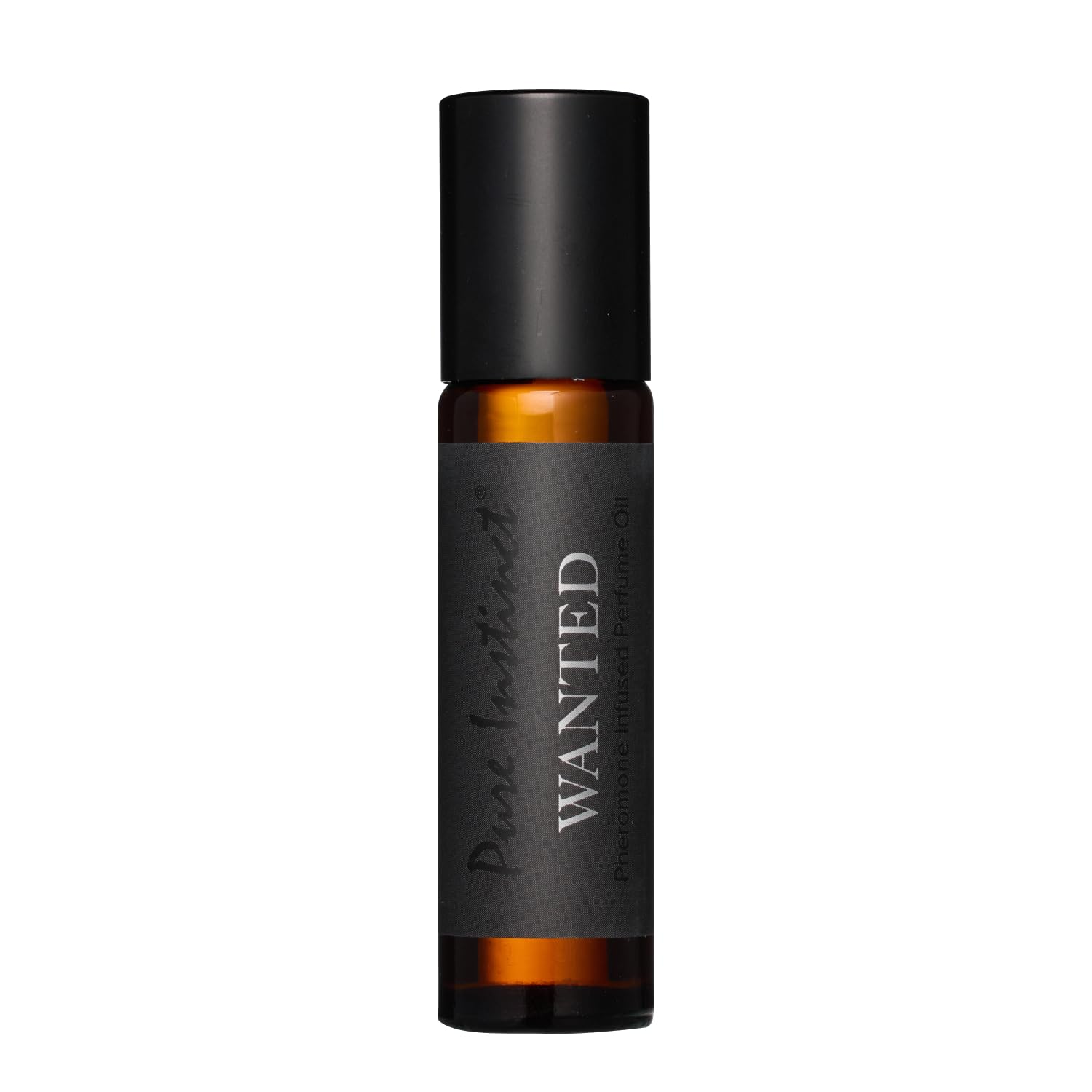 Pure Instinct WANTED The Original Pheromone Infused Essential Oil Perfume Cologne - Men's Collection - TSA Ready (Roll On Bottle 0.34 Fl. Oz./10.2mL)