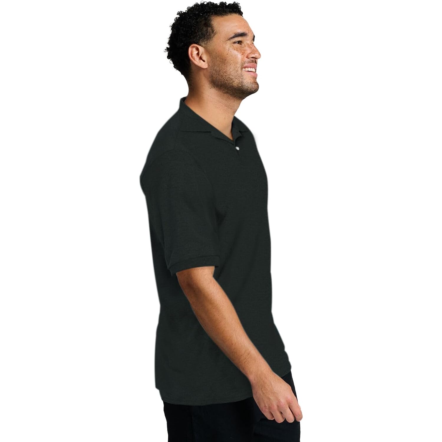Jerzees Men'S Dri Power Cotton Blend Polo Shirts, Moisture Wicking For All Day Comfort, Short Or Long Sleeve