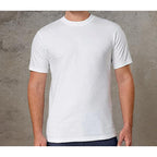 Kirkland Signature Men'S Crew Neck T-Shirts 100% Cotton (Pack Of 6) (White,Large)