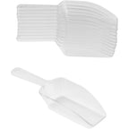 Super Z Outlet 5.5" Mini Acrylic Plastic Kitchen Scoops For Weddings, Candy Dessert Buffet, Ice Cream, Protein Powders, Coffee, Tea (Clear)