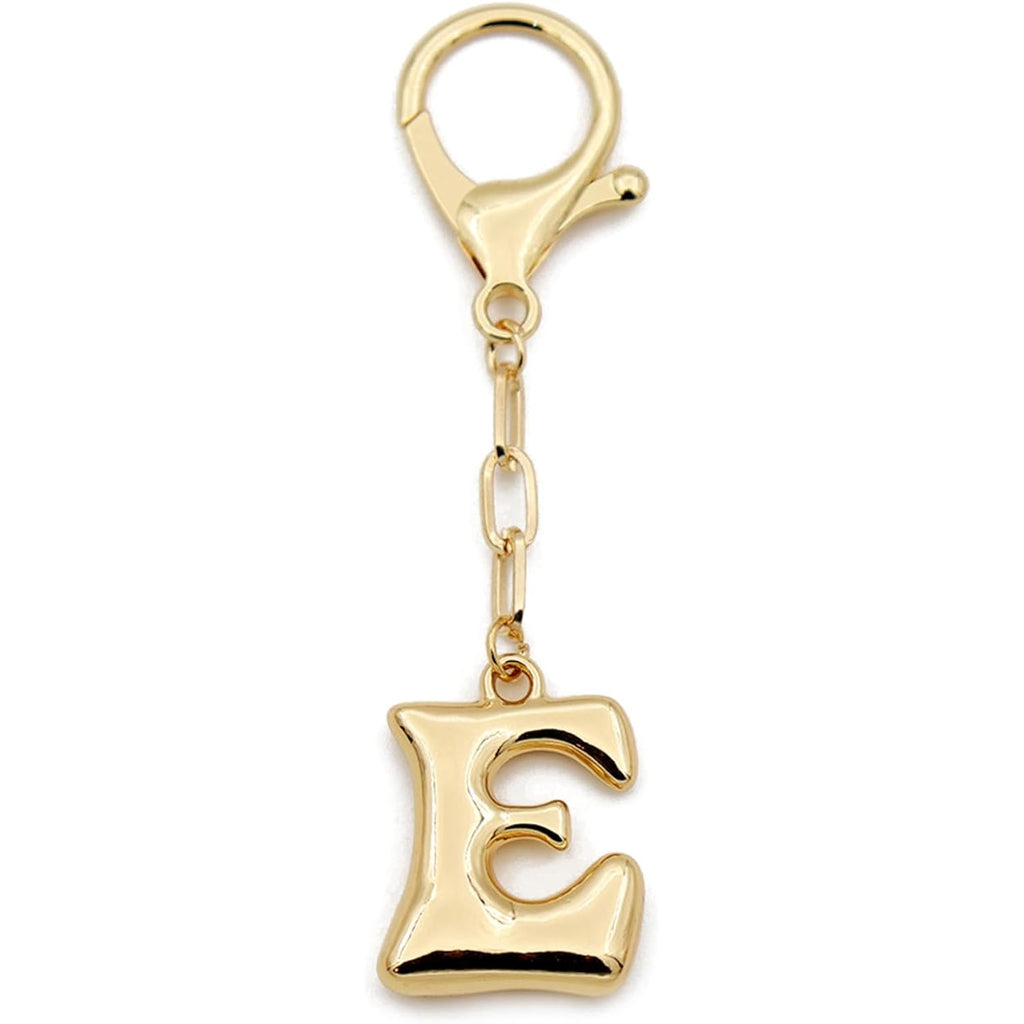TTYY Initial Keychain For Women Handbag Charms Backpack Car Keyring for Sister Besties Mom Gold Letter Keychain