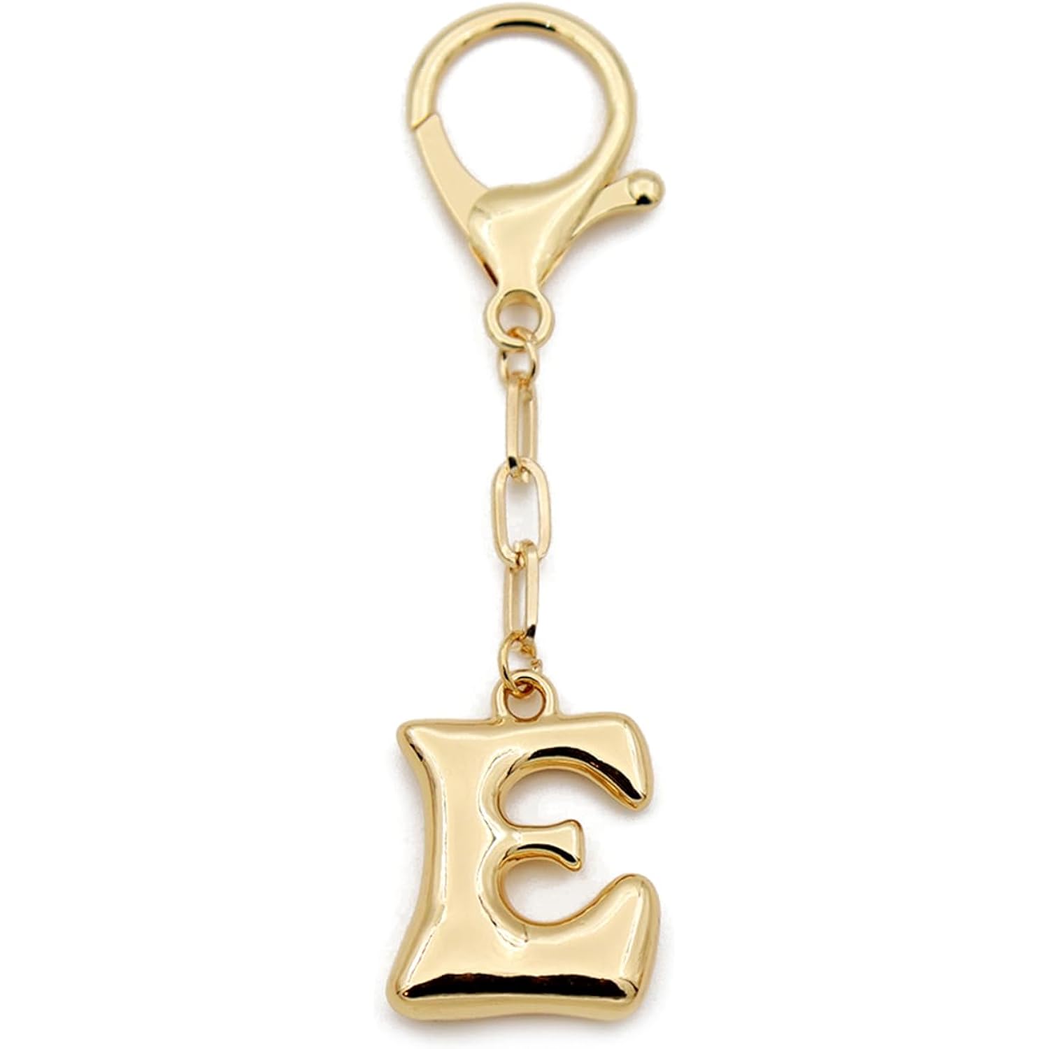 TTYY Initial Keychain For Women Handbag Charms Backpack Car Keyring for Sister Besties Mom Gold Letter Keychain