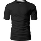 H2H Mens Casual Slim Fit Short Sleeve T-Shirts Soft Lightweight V-Neck/Crew-Neck Size Xs To 3Xl