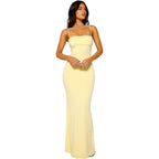 Vancol Women'S Cutout Backless Maxi Dress Sexy Sleeveless Tight Slip Spaghetti Strap Long Dresses