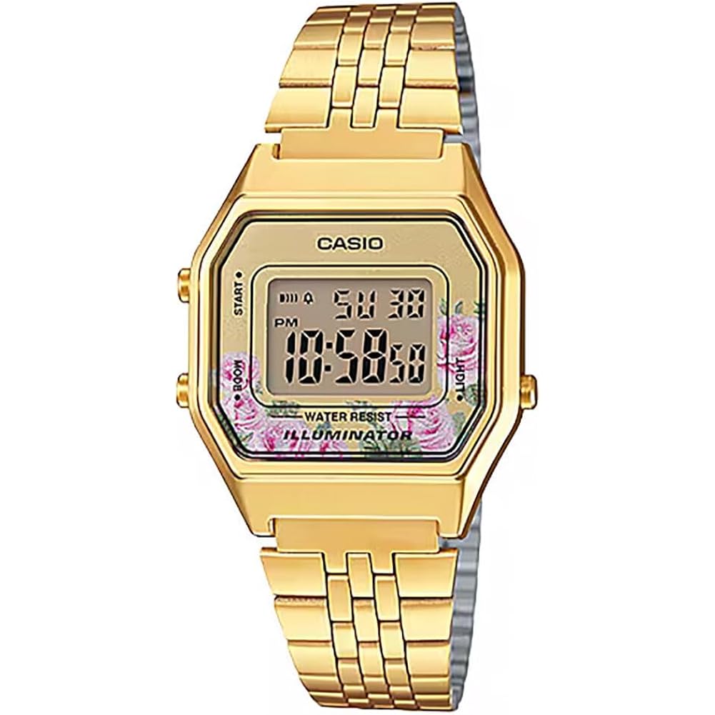 Casio Digital 4549526178559, Gold, 33.5×28.6×8.6Mm, Bracelet