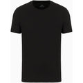 Armani Exchange Men'S Solid Colored Basic Pima Crew Neck