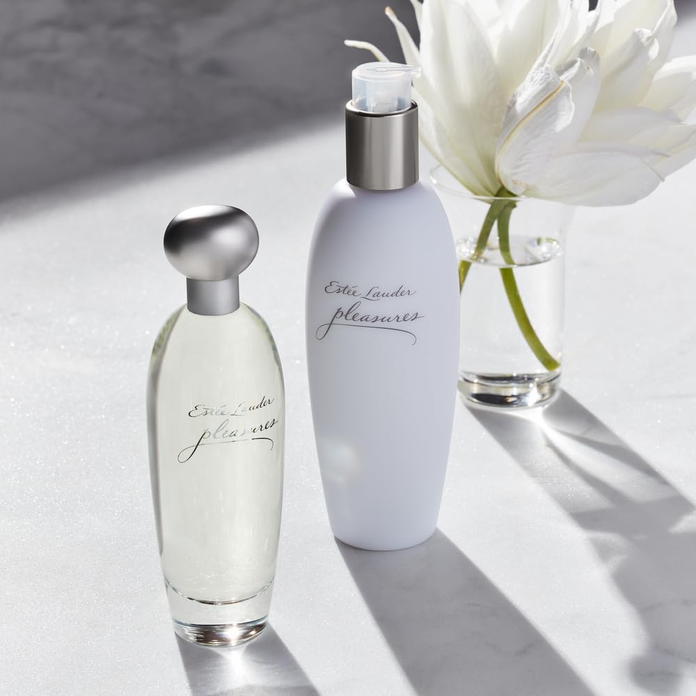 Estée Lauder Pleasures Eau de Parfum Spray with Notes of Lilies, White Peonies & Jasmine | Perfumes for Women