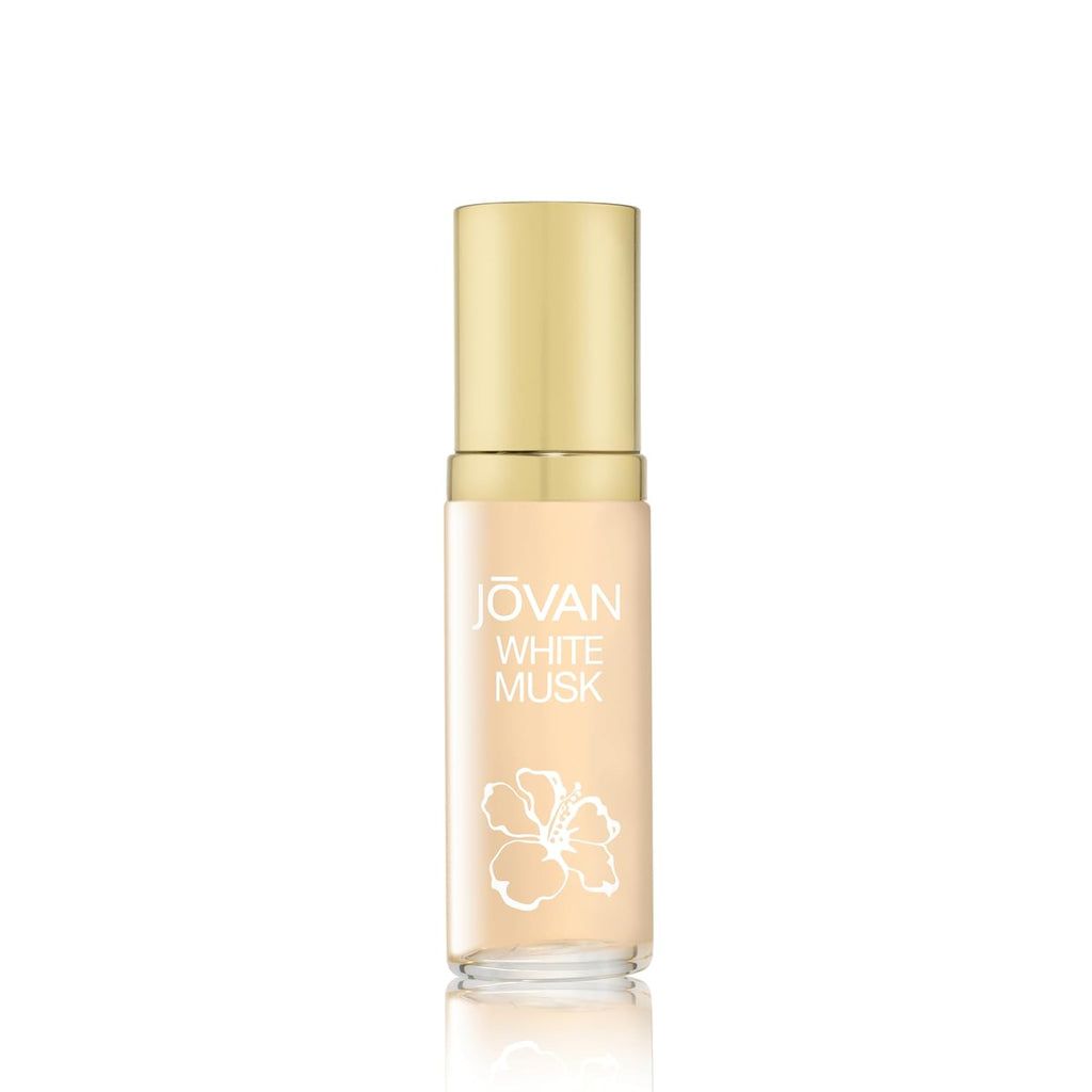 Jovan White Musk for Women Eau de Cologne Spray 2 fl oz (Pack of 1), Notes of Jasmine, Musk, and Amber, Women's Fragrance, Long Lasting, Everyday Fragrance, Travel Size
