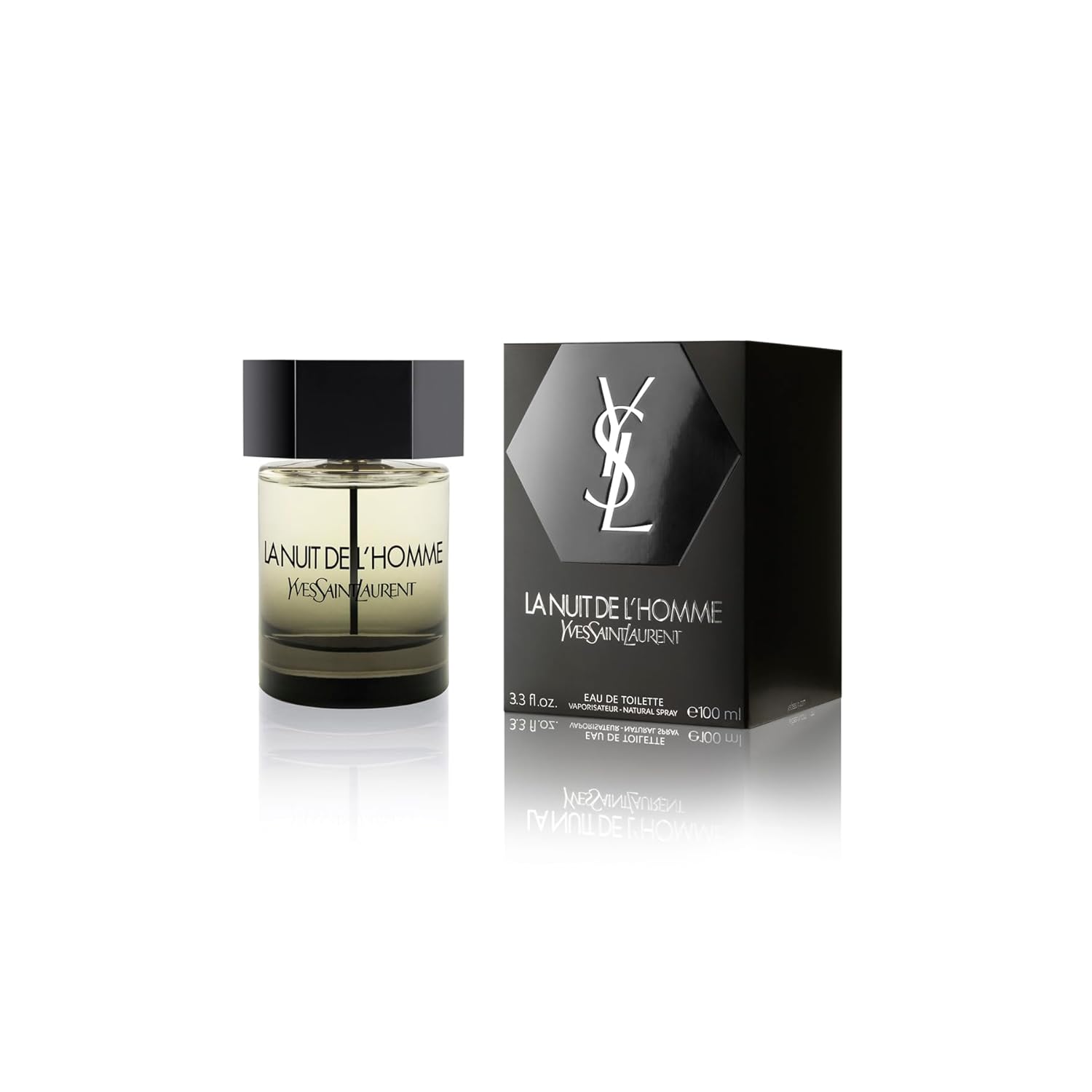 Yves Saint Laurent La Nuit De L'Homme Eau de Toilette Spray, 3.3 Fl Oz
