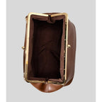 Slouchy Kiss Lock Crossbody Bags Women Crescent KissLock Cross Body Hobo Shoulder Purses Kiss Clasp Hobo Handbags Wallet