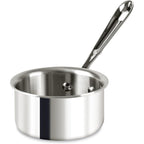All-Clad D3® Stainless Steel 0.5 Quart Butter Warmer Saucepan- Made in the USA- The Original Bonded Professional Cookware- Oven Safe & Induction Compatible