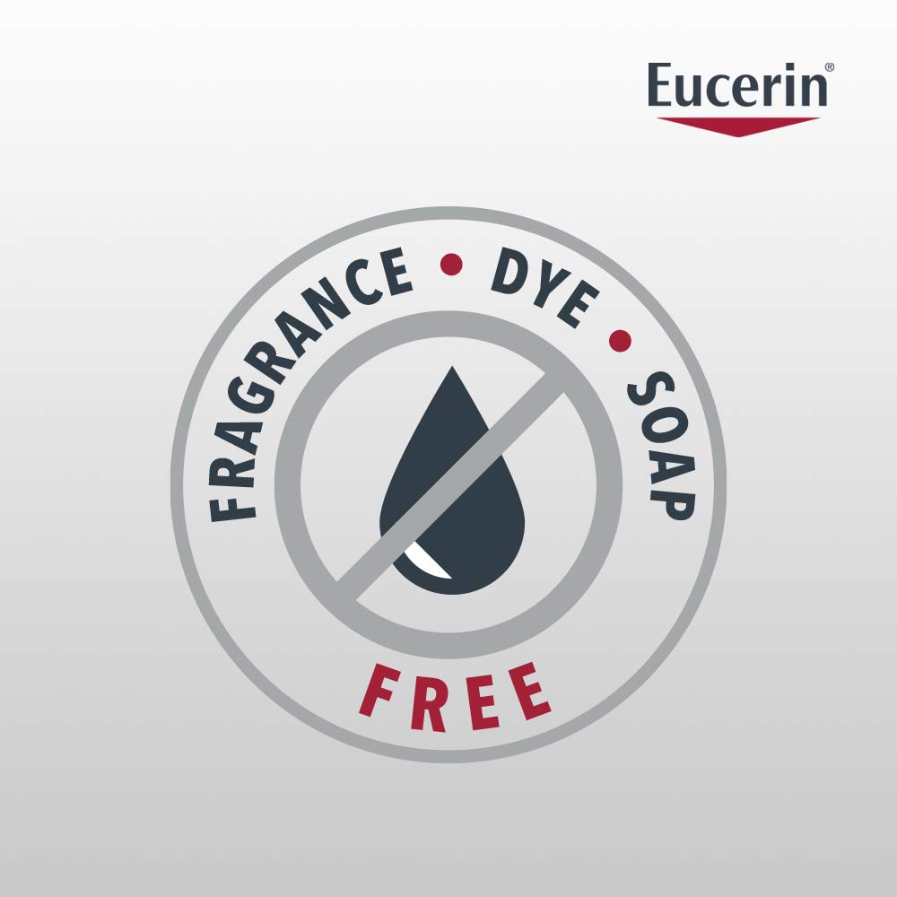 Eucerin Eczema Relief Cream And Body Wash, Colloidal Oatmeal Enriched, Soap Free Eczema Body Wash, 13.5 Fl Oz Bottle