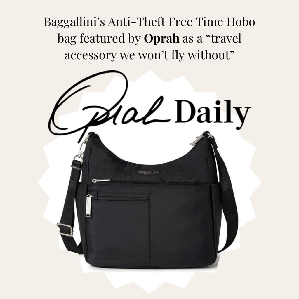 Baggallini Women's Securtex Anti-theft Free Time Crossbody Bag | Securtex, Anti-Theft