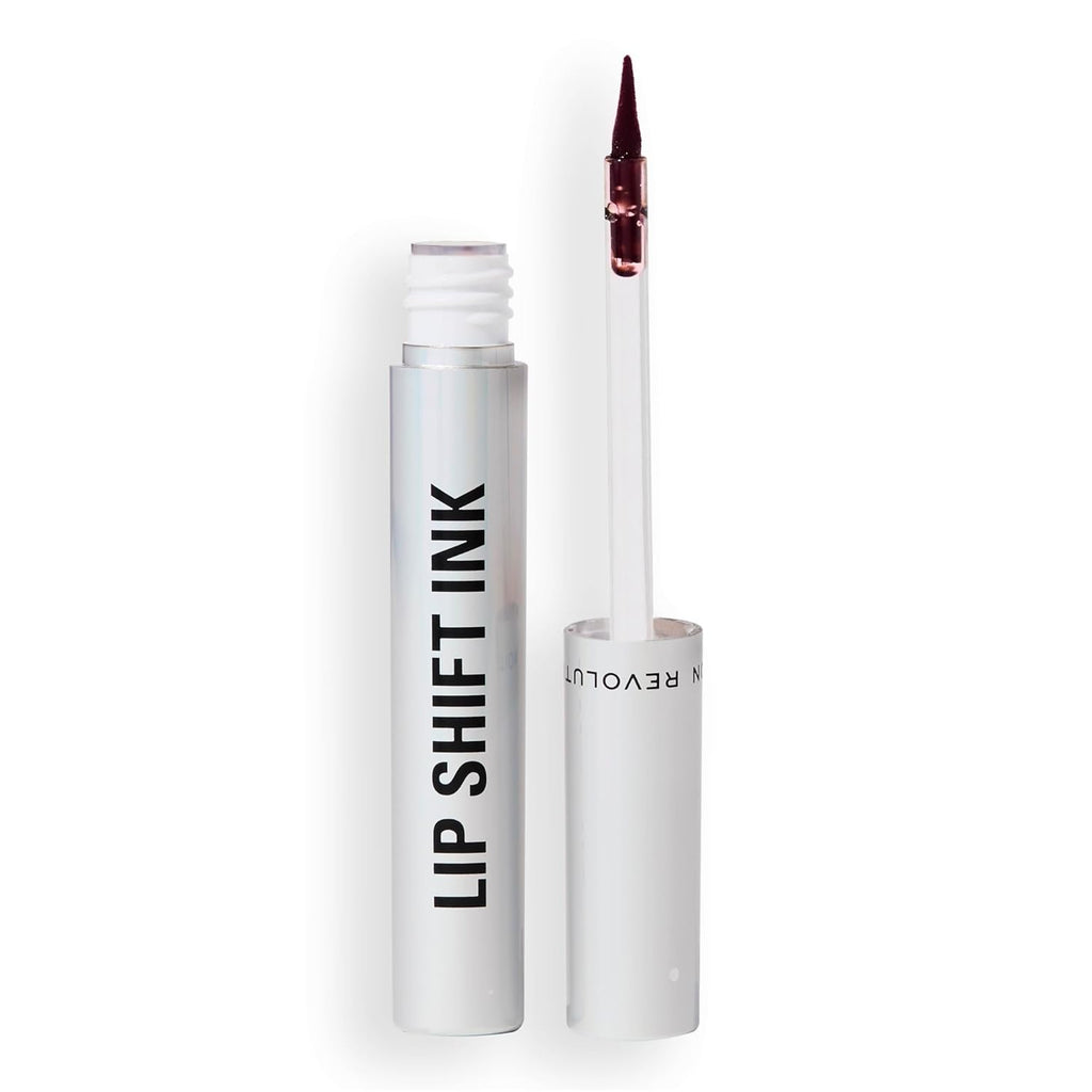 Revolution Beauty London, Lip Shift Ink Peel Off Lip Liner Stain, Long-Lasting with Matte Finish, Vegan & Cruelty-Free, Bitten Cherry