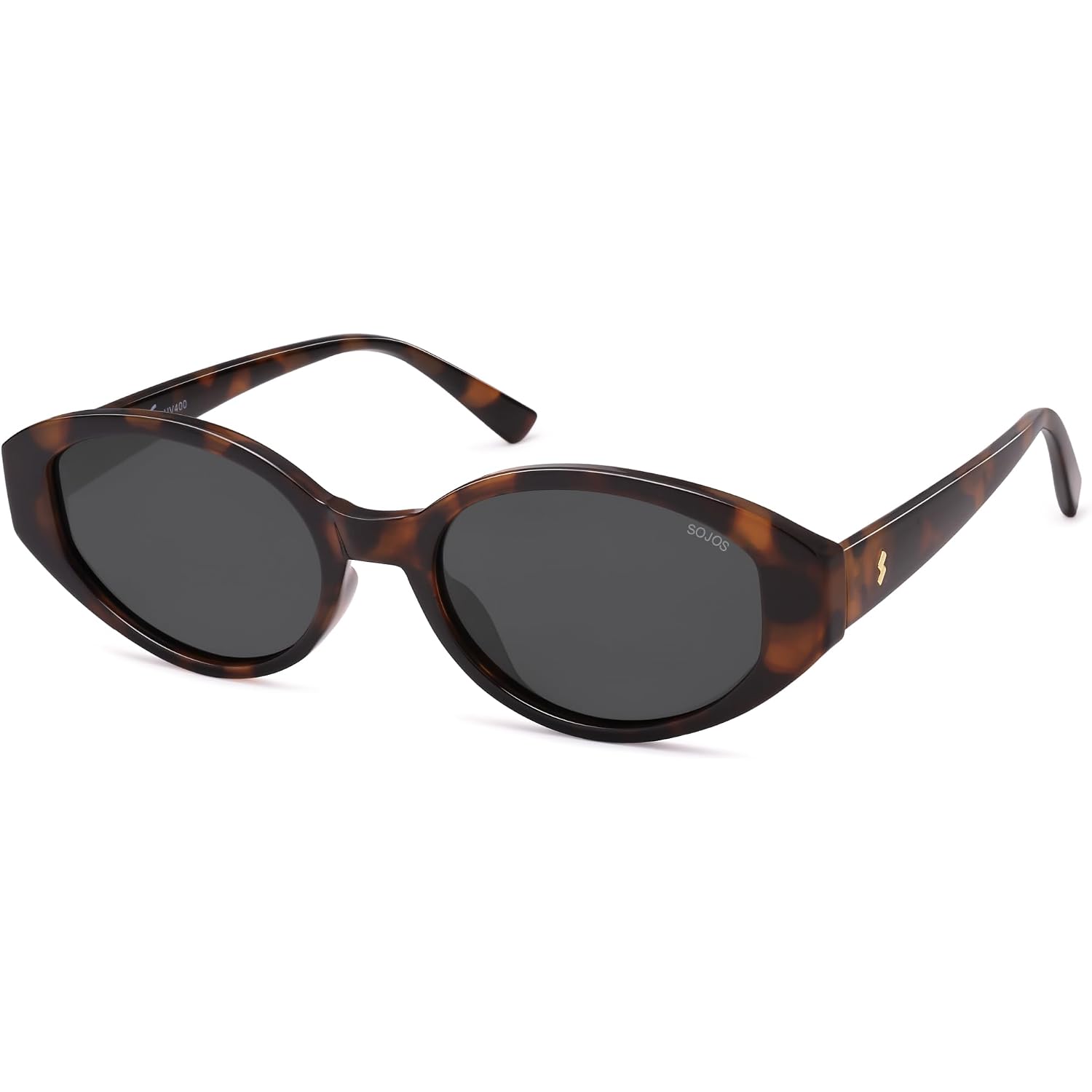 Sojos Retro Oval Polarized Sunglasses For Women Cat Eye Shades Sj2608 | Retro Cat-Eye Style Vintage Look, Perfect For Travel, Shopping, Beach, Driving. Uv400 Protection. Lightweight And Comfortable