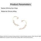 2PCS Earrings Hook Without Pierced Ear Bone Clip Ear Clip