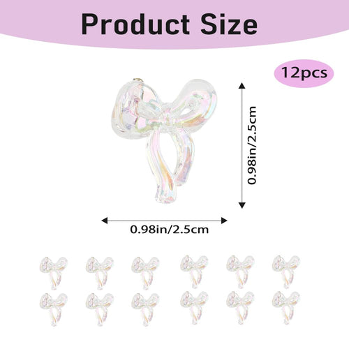 12 Pcs Mini Hair Claw Clips for Women and Girls,Cute Small Hair Clips Accessories Plastic Tiny Clip for Hairstyles Colorful Durable Sturdy Bow Shape,Ideal Gifts for Women