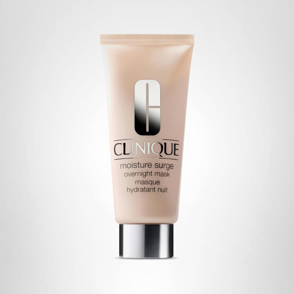 Clinique Moisture Surge Oil Free Overnight Face Mask With Aloe Vera For All Skin Types | Hydrating + Plumping Face Mask Skin Care, 3.4 Fl Oz