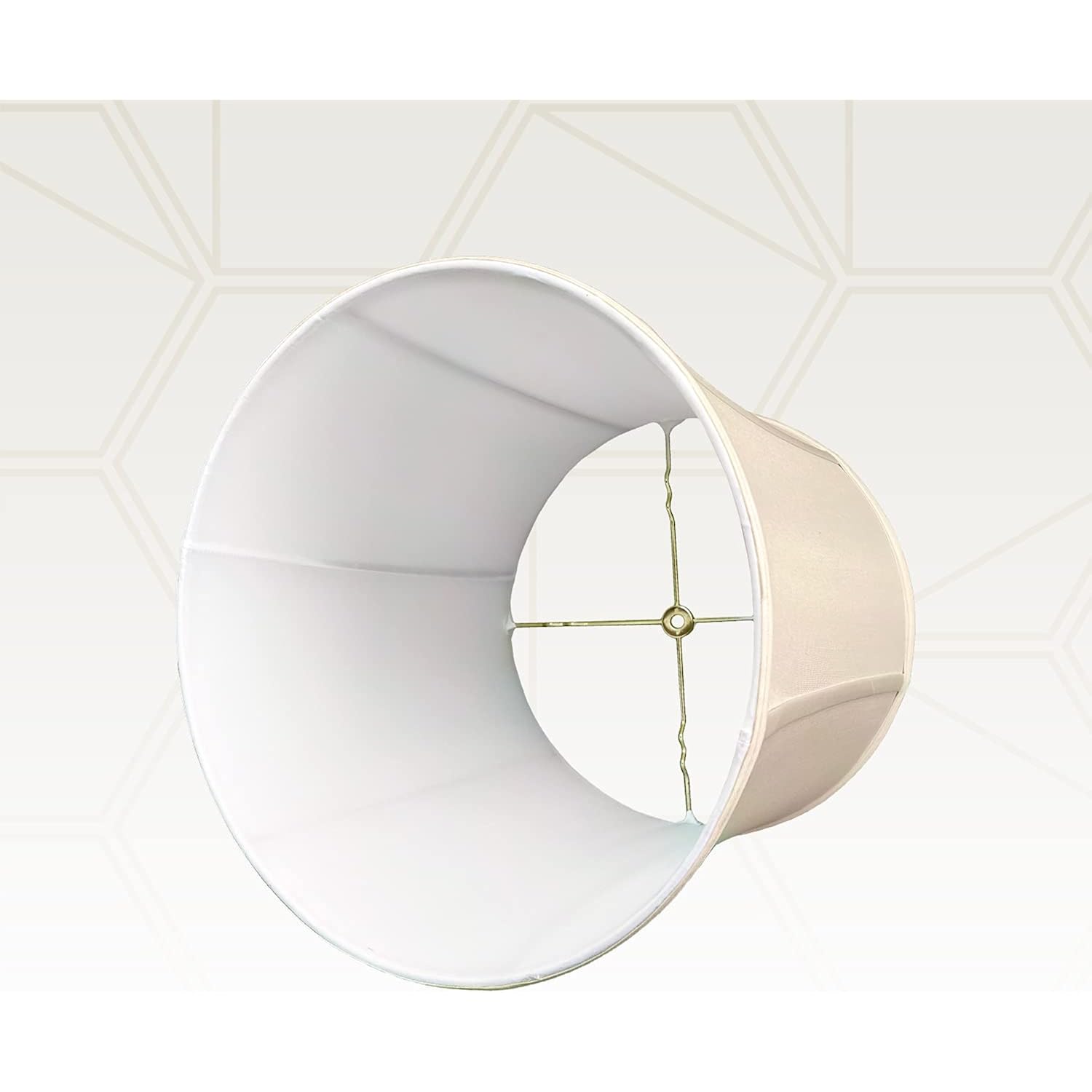 Royal Designs, Inc. Bs-719-14Bg-2 Drum Basic Lamp Shade, 13 X 14 X 14, Beige, 2-Pack