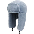 Warm Trapper Hats for Women Men Ushanka Hat Aviator Hat with Ear Flap Russian Hat for Cold Weather Winter Faux Fur Cap