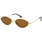 Pro Acme Retro Oval Small Cat Eye Sunglasses For Women, 90S Polarized Trendy Shades, Y2K Fashion Glasses