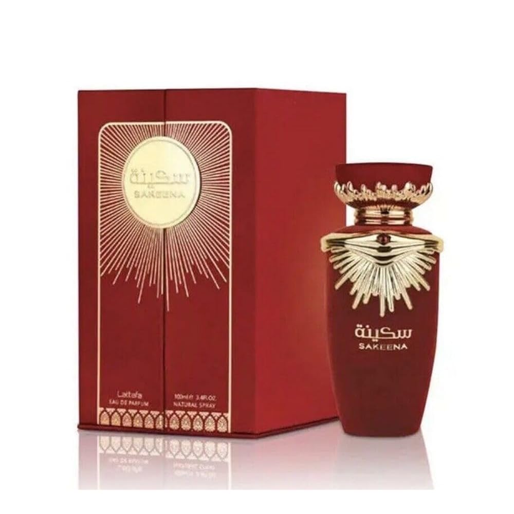 Lattafa Sakeena Eau De Parfum Spray 3.4 Ounce (Unisex)
