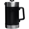 Stanley Classic Stay-Hot French Press Coffee Maker 48 Oz | 5 Minute Brew, 4 Hours Hot | Mesh Filter For Coffee Grounds | Insulated Stainless Steel French Press | Bpa-Free | Black 2.0