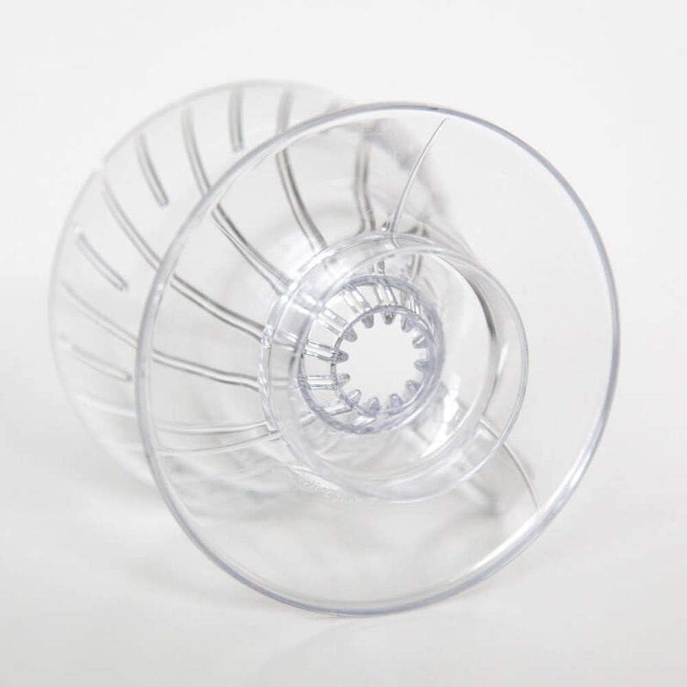 Hario V60 Plastic Coffee Dripper, Size 02, Clear | Plastic