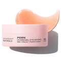 Enaskin Naturals Pdrn Under Eye Patches For Dark Circles & Puffiness - Korean Skin Care Hydrogel Eye Mask Salmon Dna, Peptide, Retinol & Caffeine For Bags & Anti Aging & Smile Line - 30 Pairs (Pink)