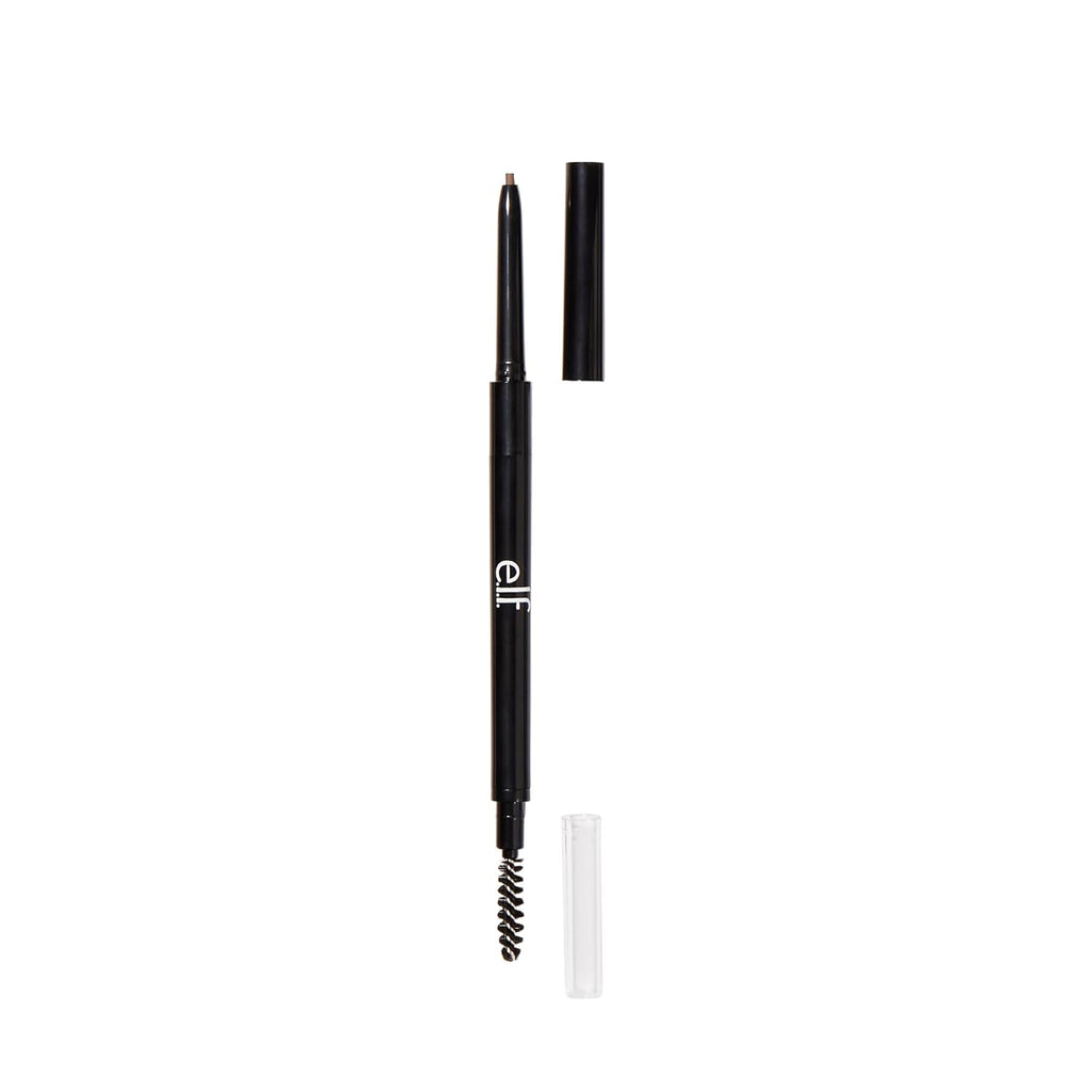 e.l.f. Ultra Precise Brow Pencil, Dual-Ended, Ultra Fine Tip Defines & Fills Eyebrows, Creamy Formula, Vegan & Cruelty-Free, Taupe