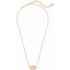 Kendra Scott Elisa Pendant Necklace for Women, Fashion Jewelry, 14k Gold-Plated