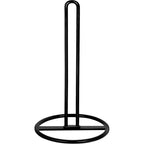 Paper Towel Holder Countertop, OBODING, Kitchen Paper Towel Stand Holder for Kitchen Organization and Storage, Paper Towel Holders for Standard and Large Size Rolls (Black)