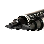 The Flick Stick Winged Eyeliner Stamp For Quick And Easy Cat Eye Makeup, Smudgeproof & Waterpoof Eye Liner Cat Eye Stencil Makeup Tool, Wingliner, Liquid Eyeliner Pens (10Mm Classic, Midnight Black)