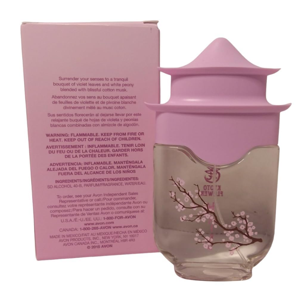 AVON Haiku Kyoto Flower Eau de Parfum for Women — Fresh Green Floral Perfumes for Women with Violet Leaves & White Peony — Long Lasting Women’s Fragrance — Spring/Summer designer scent, 1.7 fl oz