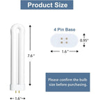 Baimnocm 7.5 Inch Bug Zapper Replacement Bulb15 Watt For Bk-15D Bf-35, Work With Black Flag Bz-15 Bb-15Wht Stinger Uv15, Fp15, Tz15 B1515