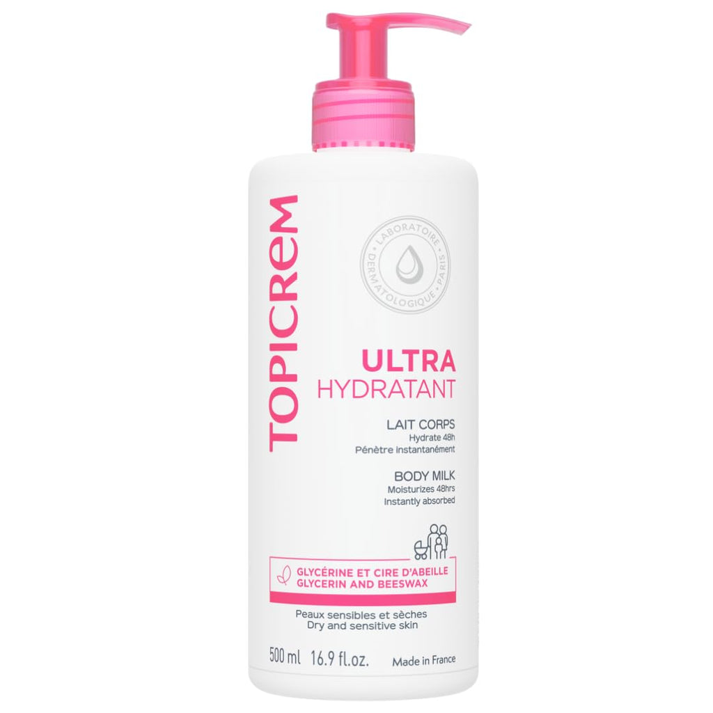 Topicrem Ultra-Moisturising Body Milk, 500 Ml