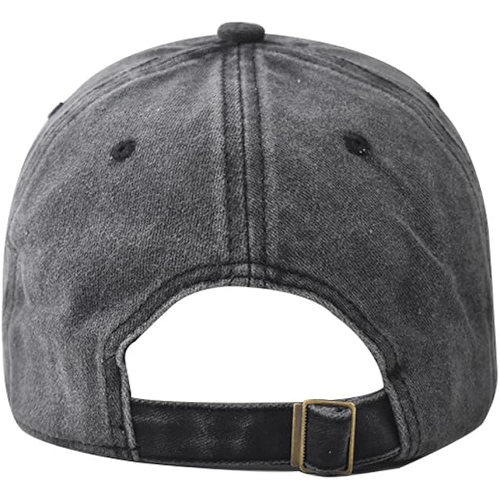 Women's Vintage Washed Baseball Cap Adjustable Cute Heart Graphic Cotton Dad Hat