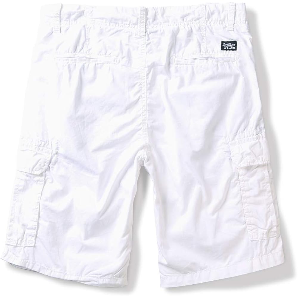 Ochenta Men'S Lightweight Cargo Shorts, Relaxed Fit 100% Cotton Casual Summer Shorts With 6 Pockets (No Belt)